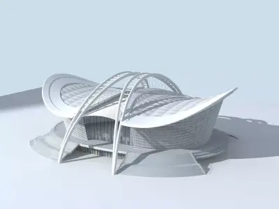 Grand Stadium 3D model order