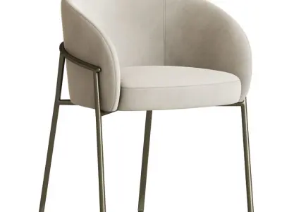 Rimo Dining Chair Parla Design 3D model