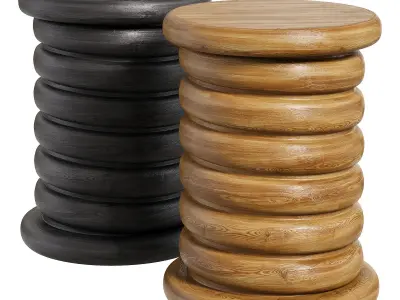 MACCHIATO STOOL by Maisonvalentina 3D model