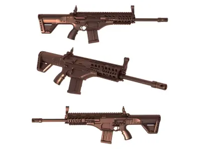 mpt76  -  rifle 3D print model