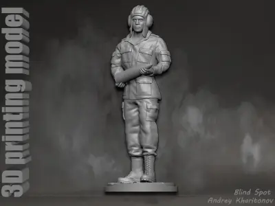 The tanker 3D print model