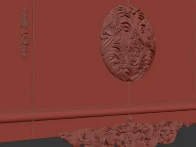 cabinet 3D model 3D model 3D model