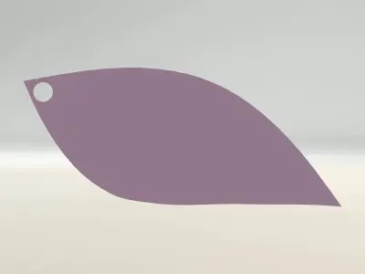 rinnegan keychain main part  Free 3D print model