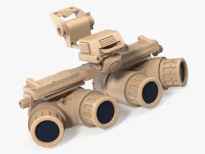  Wide-Angle NVG System with Mount Tan 