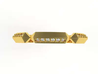 Antique Wedding Bands for Women 3D print model