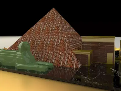 Egyptian Pyramid  3D model
