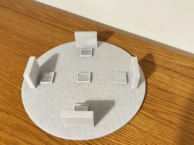 Helipad for Mini RC Helicopter 3D print model