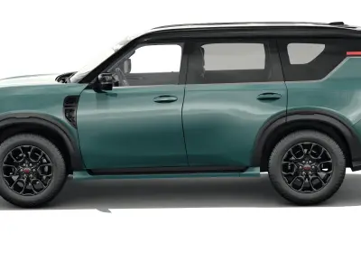 Nissan Armada PRO-4X 2025 with interior 3D model