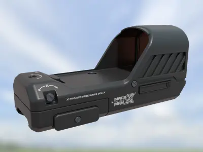Red Dot Sight Standard Range Optic Type JH-405 3D model