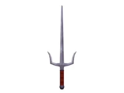 Sai Weapon - Hand Painted 3D model