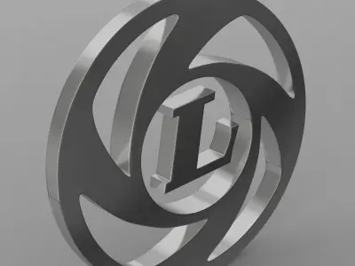 ashok leyland logo 3D model