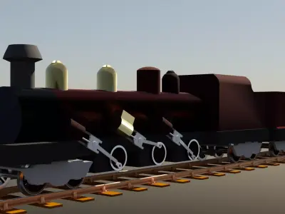 6 pistion climax 3D model