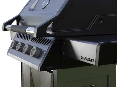 Napoleon Freestyle 425 Gas Grill Low-poly 3D model