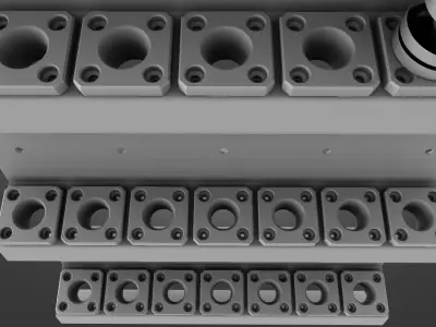 Tool Rack for Tormach TTS Style of Tools 3D print model