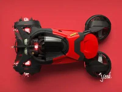 Hover Car 3D model
