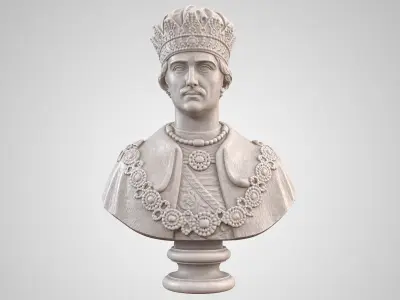 Ghazi-ud-Din Haidar Shah 3D model
