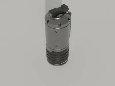 Sci Fi Grenade  Low-poly 3D model