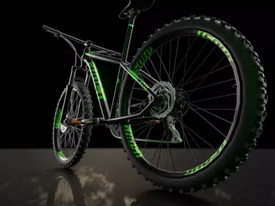 Mountain bike 3D model order