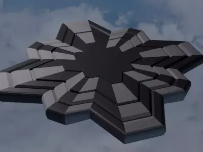 AERIAL PLATFORM Free low-poly 3D model