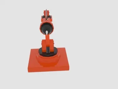  Needle Robot Arm  3D model