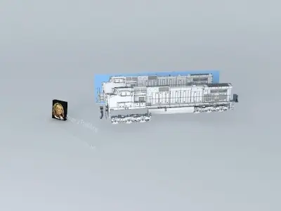 How to Make a Dash 9 Stage 2 Free 3D model