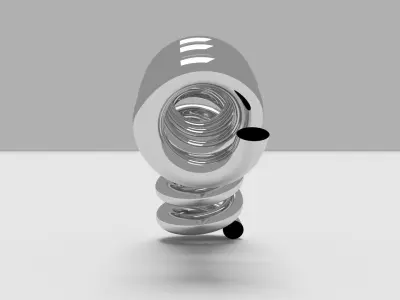 Spring Free 3D model by ilhamgod