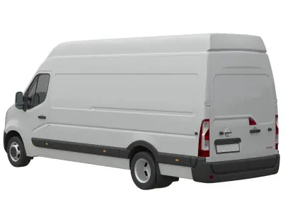 Nissan NV400 Panel Van Maxi 3D model