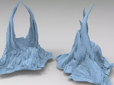 Serpent Mountain Cliffs  3D model