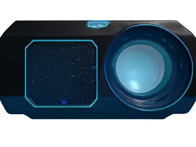 Futuristic LED Projector Device 3D model
