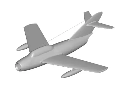 mig 15 3D model