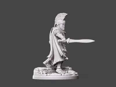 spartan - Thales - 35 mm scale 3D print model