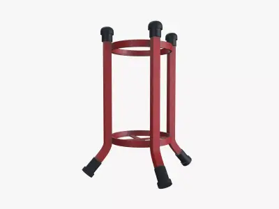 Fire extinguisher Stand Low-poly 3D model