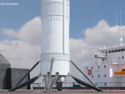  Next Generation Space Rocket Standing Pose 