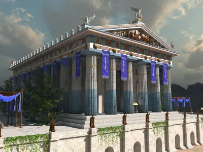  Temple of Zeus at Olympia 