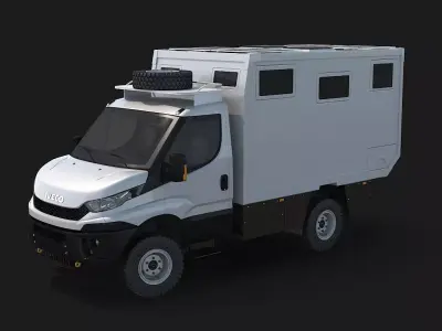 4x4 Motorhome 3D model
