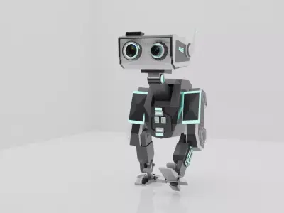 Tech-Droid robot Free 3D model