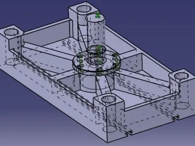 Tutorial CATIA V5 Assembly Structure Analysis Free 3D model
