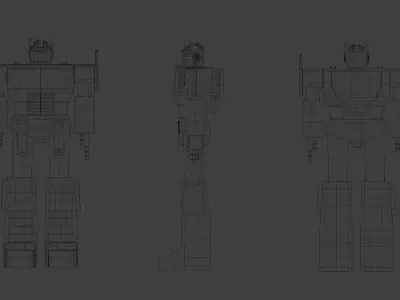 G1 Optimus Prime 3D model