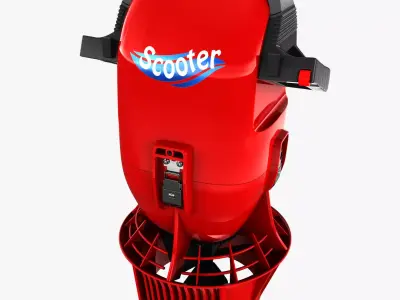 Diving Scooter Realistic 3D model