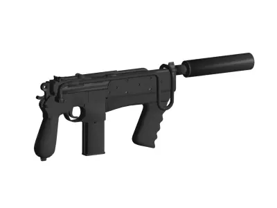 Mauser Assault Carbine 3D model