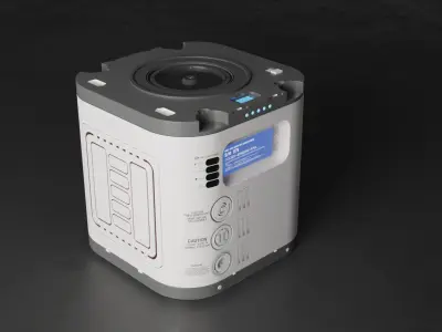 Cool Box 3D model
