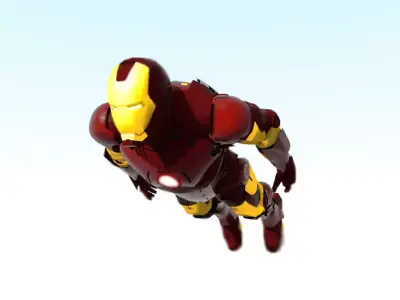 iron man  Free 3D model