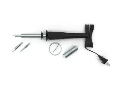 Kit Soldering Industrial Low-poly 3D model