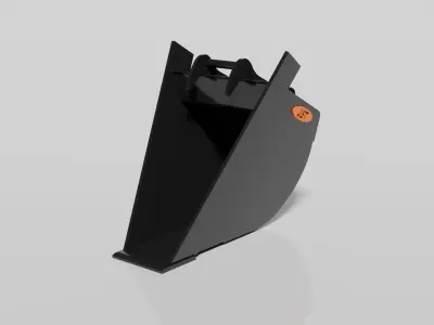 JST Nordic Line 20-25 Ton Bucket Collection Low-poly 3D model
