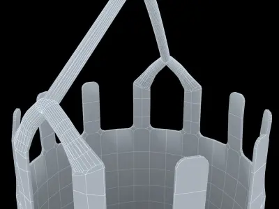 Industria Era - Fat Bucket Free low-poly 3D model