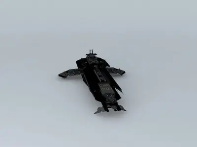 Frontier Class Strike Carrier LC 85F 3D model