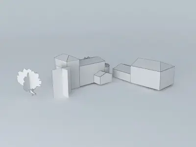 Coutures Centre Dordogne Free 3D model
