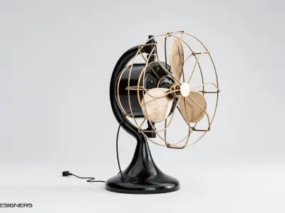 Vintage Fan 3D model