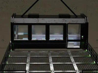 Half Life Train Free 3D model