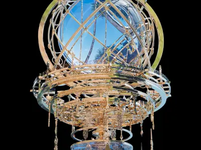 Fantasy Magic Globe 3D model